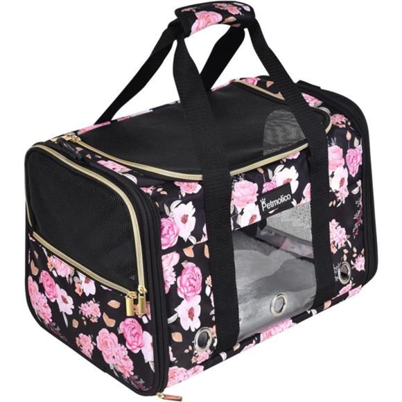 Cat Pet Dog Carrier Airline Approved Soft Pet Travel Carrier with